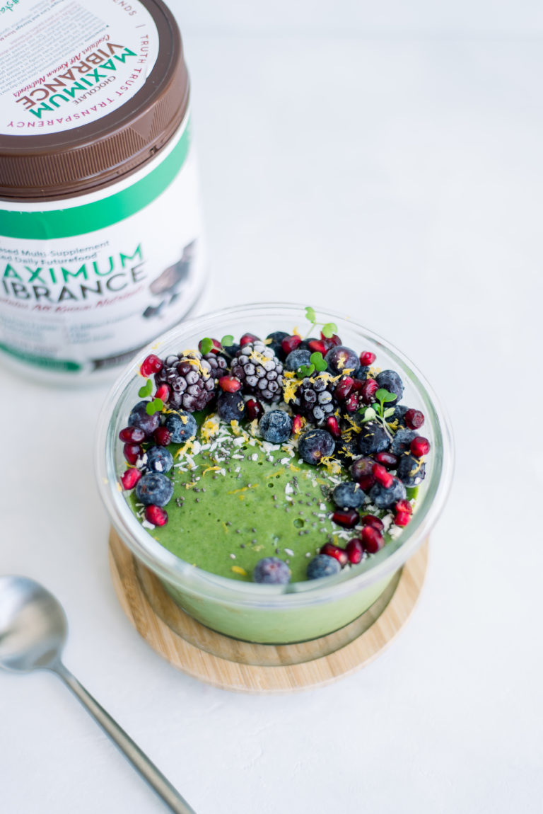 A Post-Workout Smoothie Bowl with MAX Benefits | Vibrant Health